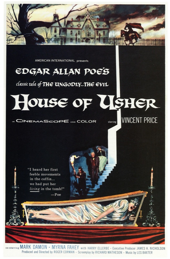 Poster for House of Usher (1960)
