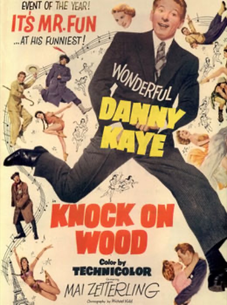 Poster for Knock on Wood (1954)