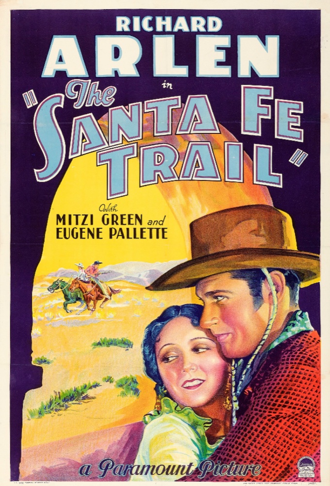 Poster for Santa Fe Trail (1940)