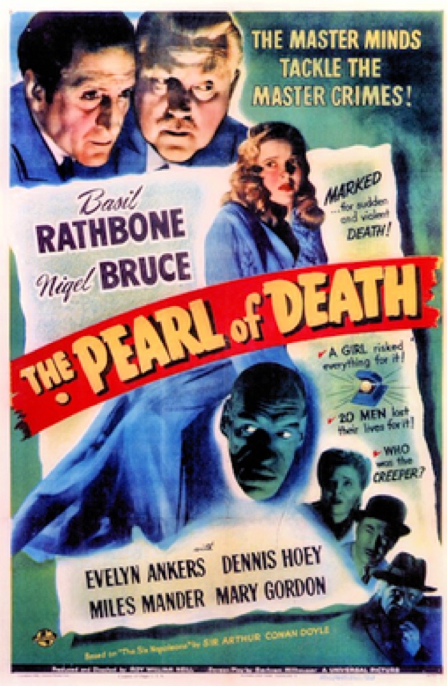 Poster for Sherlock Holmes and the Pearl of Death (1944)