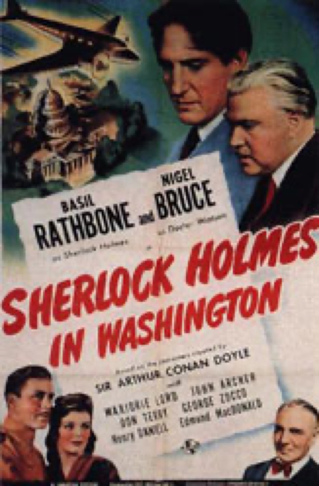 Poster for Sherlock Holmes in Washington (1943)