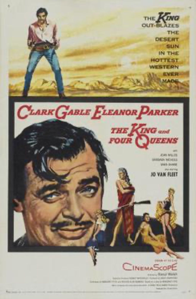Poster for The King and Four Queens (1956)