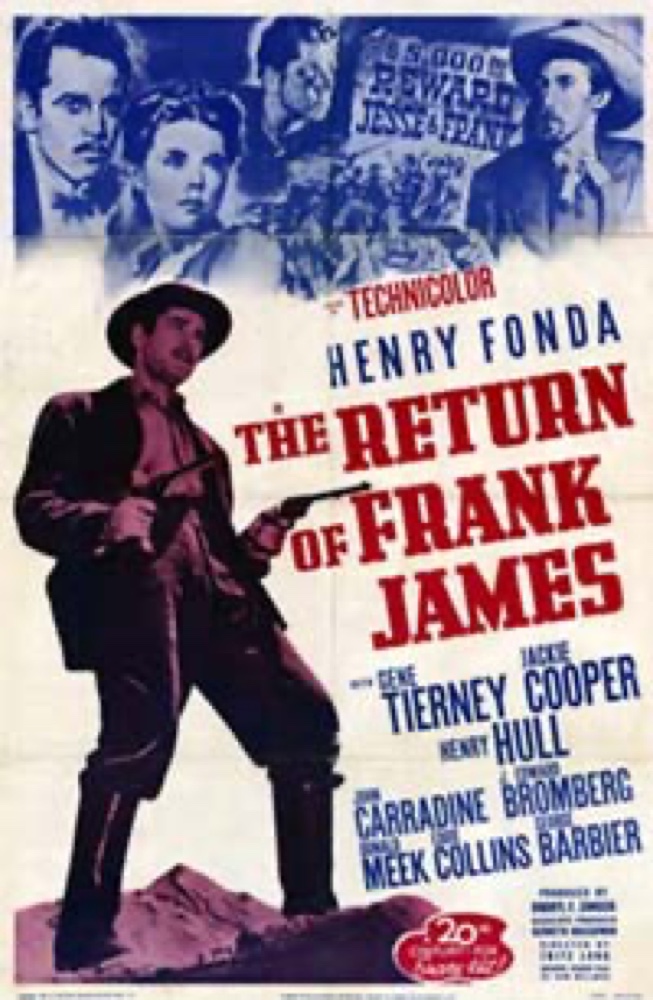 Poster for The Return Of Frank James (1940)